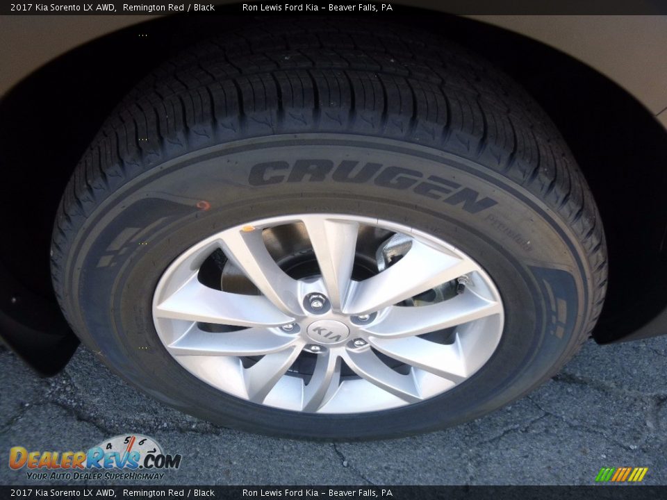 2017 Kia Sorento LX AWD Remington Red / Black Photo #10
