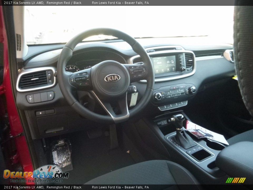 Dashboard of 2017 Kia Sorento LX AWD Photo #13