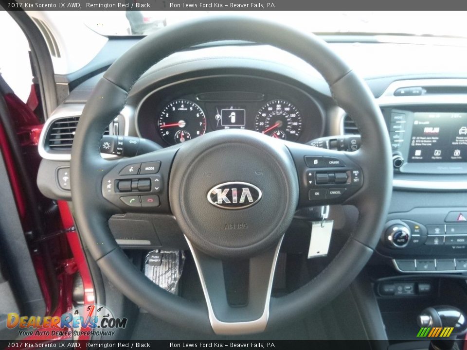 2017 Kia Sorento LX AWD Steering Wheel Photo #16