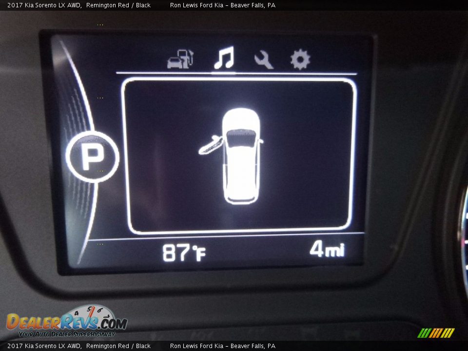 2017 Kia Sorento LX AWD Gauges Photo #20