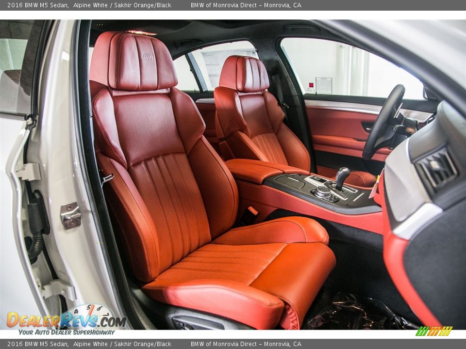Sakhir Orange/Black Interior - 2016 BMW M5 Sedan Photo #2