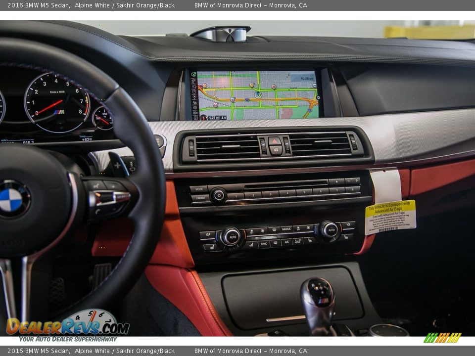 Dashboard of 2016 BMW M5 Sedan Photo #5