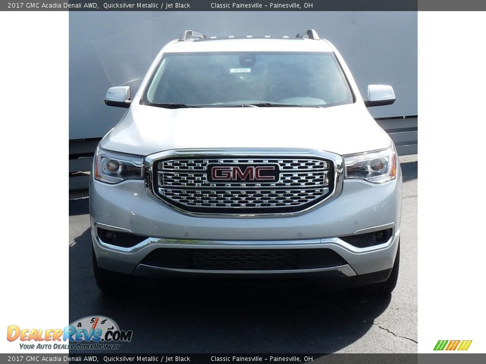 2017 GMC Acadia Denali AWD Quicksilver Metallic / Jet Black Photo #4