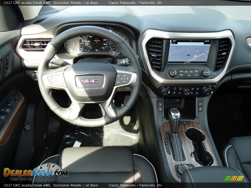 2017 GMC Acadia Denali AWD Quicksilver Metallic / Jet Black Photo #9