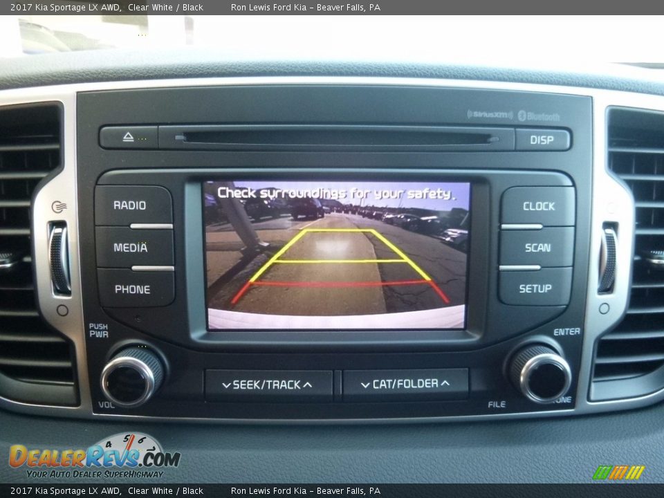 2017 Kia Sportage LX AWD Clear White / Black Photo #19