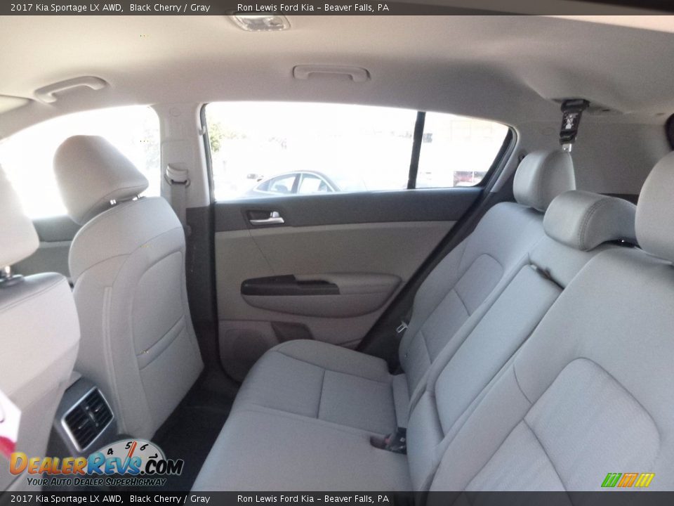 Rear Seat of 2017 Kia Sportage LX AWD Photo #12