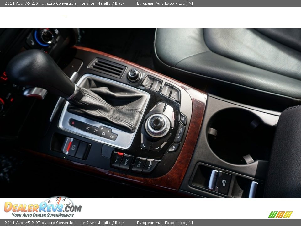 2011 Audi A5 2.0T quattro Convertible Ice Silver Metallic / Black Photo #27