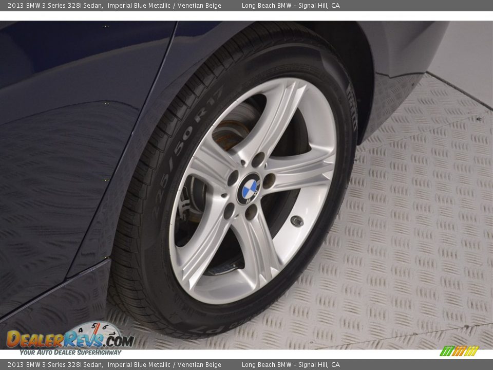 2013 BMW 3 Series 328i Sedan Imperial Blue Metallic / Venetian Beige Photo #28