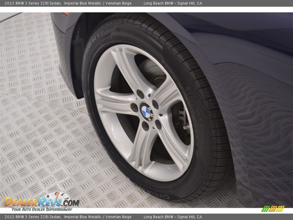 2013 BMW 3 Series 328i Sedan Imperial Blue Metallic / Venetian Beige Photo #29