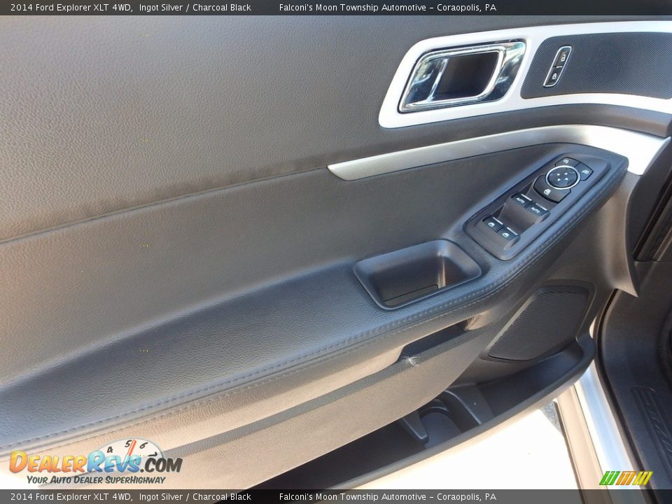 2014 Ford Explorer XLT 4WD Ingot Silver / Charcoal Black Photo #20