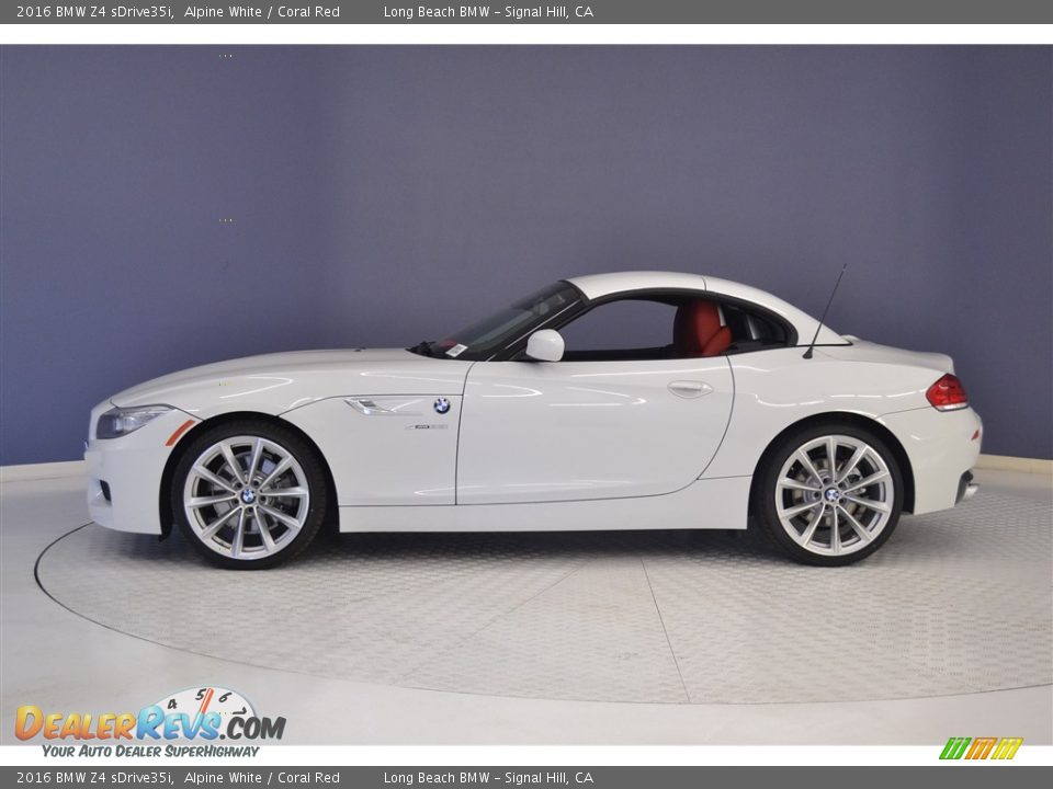 Alpine White 2016 BMW Z4 sDrive35i Photo #3
