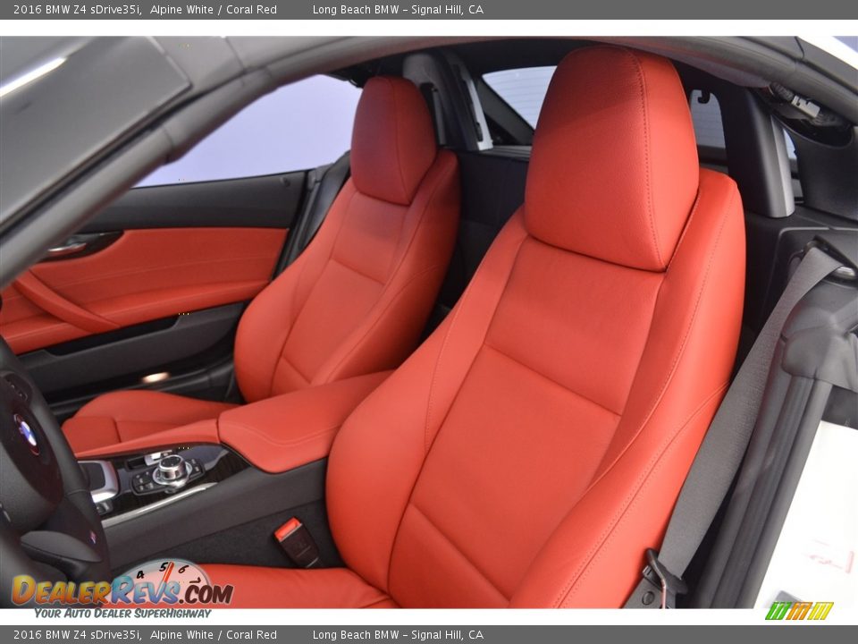 Front Seat of 2016 BMW Z4 sDrive35i Photo #9