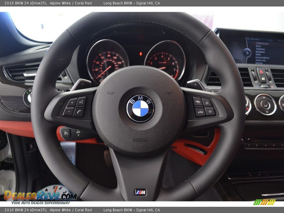 2016 BMW Z4 sDrive35i Steering Wheel Photo #14