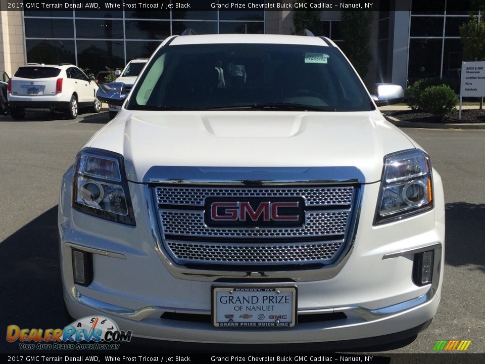 2017 GMC Terrain Denali AWD White Frost Tricoat / Jet Black Photo #2