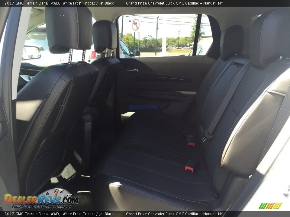 2017 GMC Terrain Denali AWD White Frost Tricoat / Jet Black Photo #7