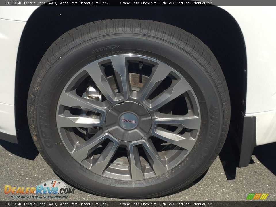 2017 GMC Terrain Denali AWD White Frost Tricoat / Jet Black Photo #10