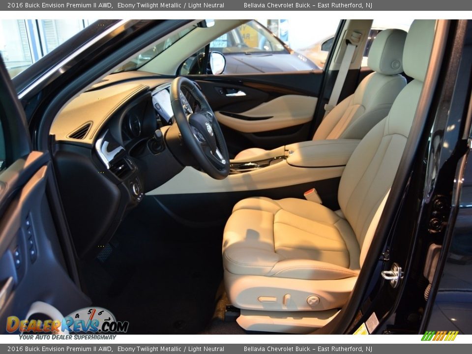 Front Seat of 2016 Buick Envision Premium II AWD Photo #8