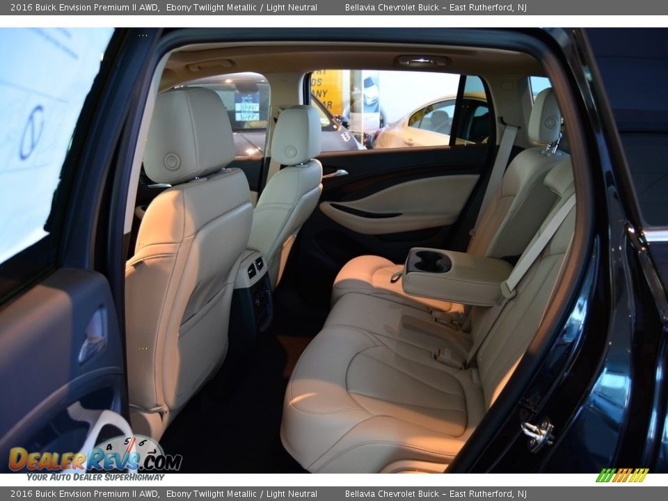 Rear Seat of 2016 Buick Envision Premium II AWD Photo #11