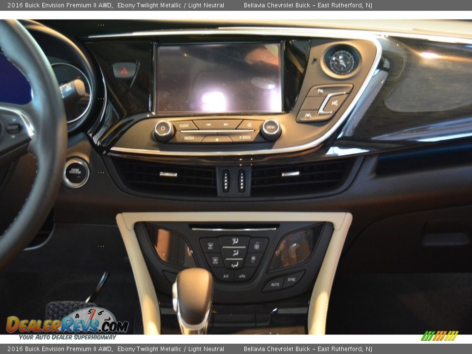 2016 Buick Envision Premium II AWD Ebony Twilight Metallic / Light Neutral Photo #13