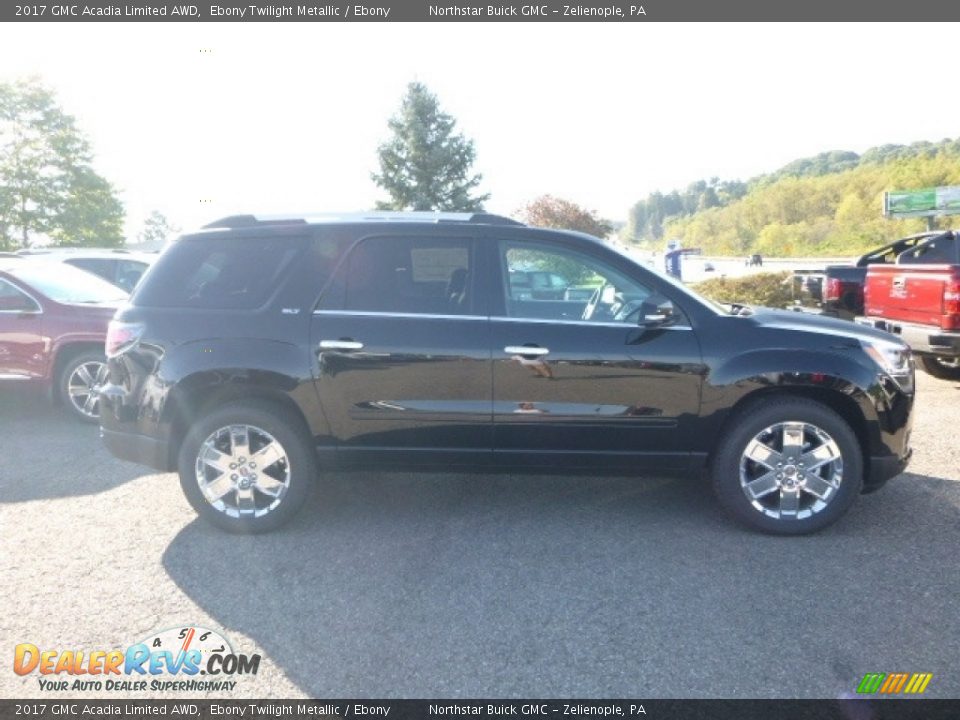 2017 GMC Acadia Limited AWD Ebony Twilight Metallic / Ebony Photo #7