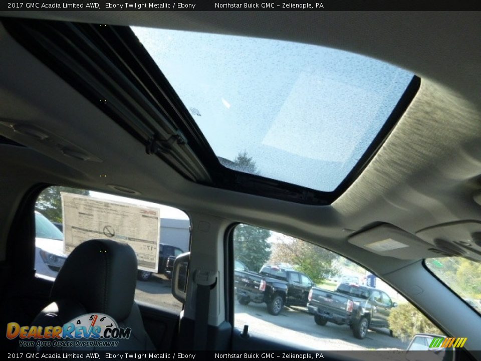2017 GMC Acadia Limited AWD Ebony Twilight Metallic / Ebony Photo #12