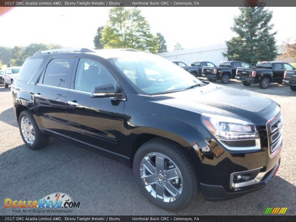 2017 GMC Acadia Limited AWD Ebony Twilight Metallic / Ebony Photo #13