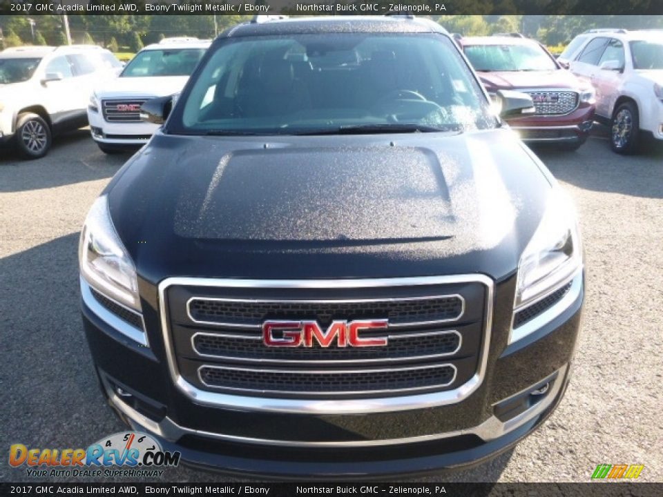 2017 GMC Acadia Limited AWD Ebony Twilight Metallic / Ebony Photo #14