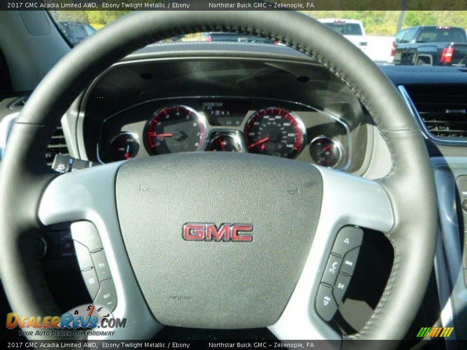 2017 GMC Acadia Limited AWD Ebony Twilight Metallic / Ebony Photo #22