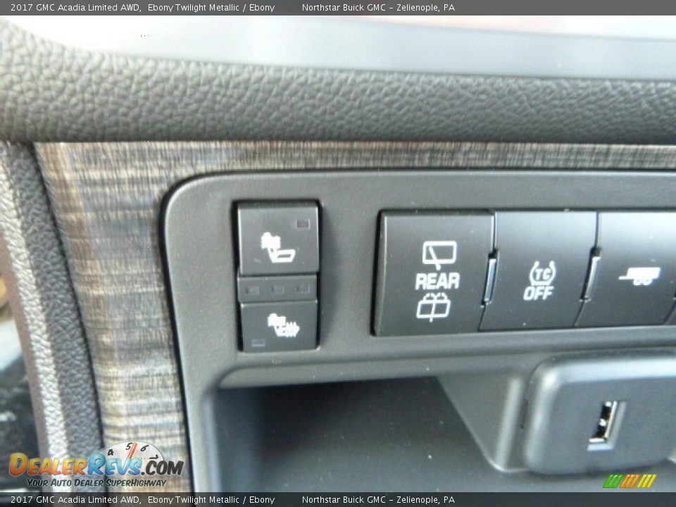 2017 GMC Acadia Limited AWD Ebony Twilight Metallic / Ebony Photo #23