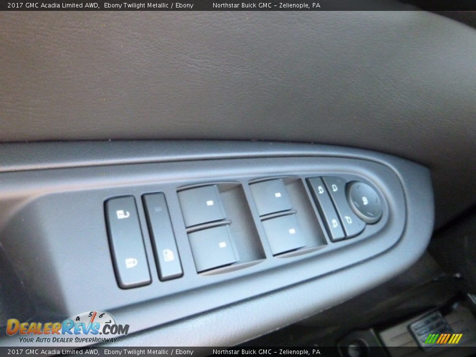 2017 GMC Acadia Limited AWD Ebony Twilight Metallic / Ebony Photo #25
