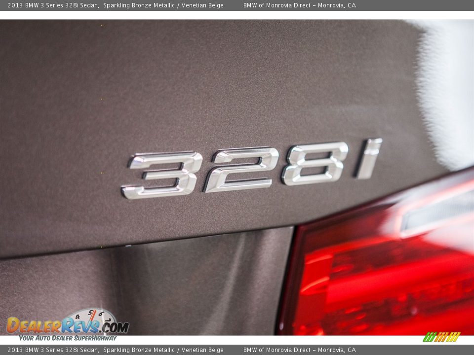 2013 BMW 3 Series 328i Sedan Sparkling Bronze Metallic / Venetian Beige Photo #7