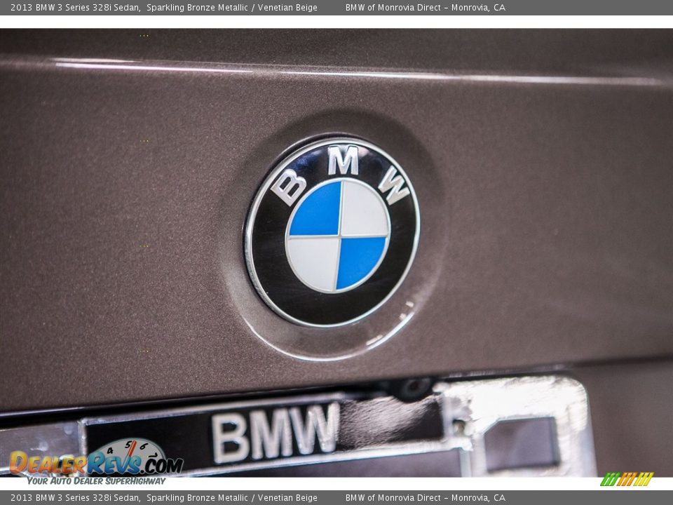 2013 BMW 3 Series 328i Sedan Sparkling Bronze Metallic / Venetian Beige Photo #30