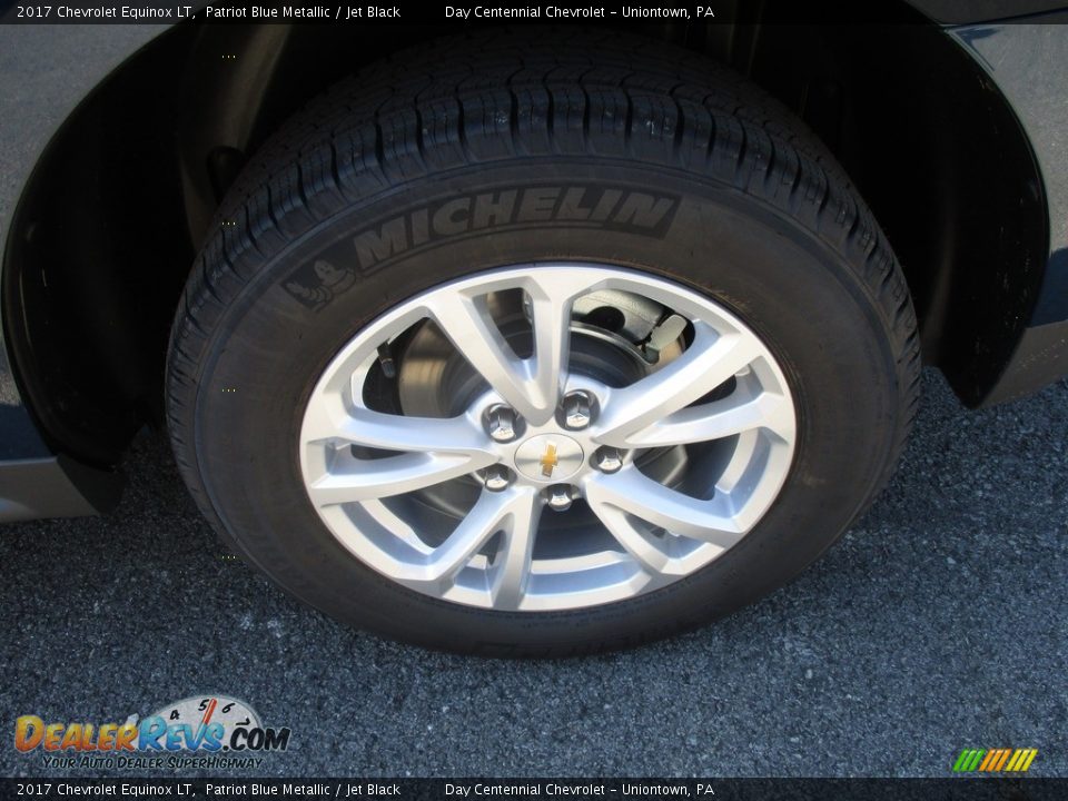 2017 Chevrolet Equinox LT Patriot Blue Metallic / Jet Black Photo #3