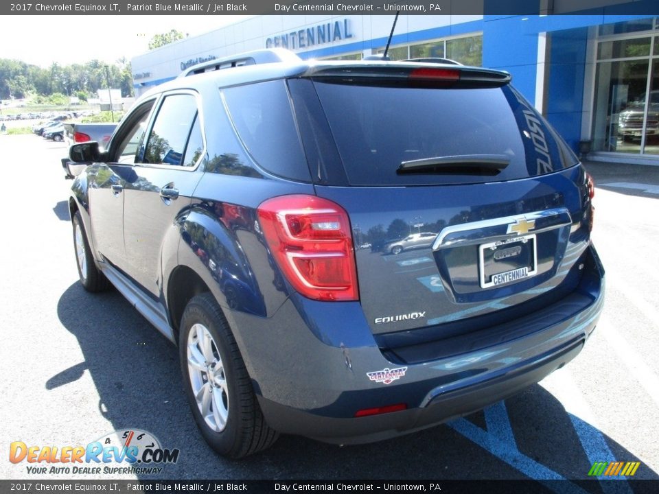 2017 Chevrolet Equinox LT Patriot Blue Metallic / Jet Black Photo #4