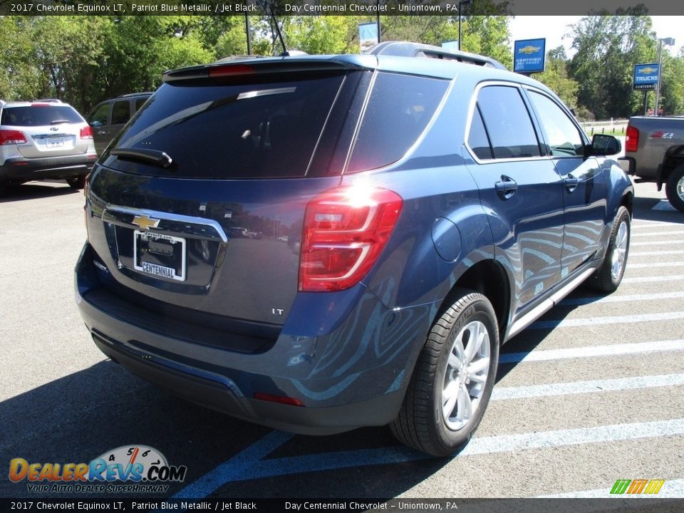 2017 Chevrolet Equinox LT Patriot Blue Metallic / Jet Black Photo #6
