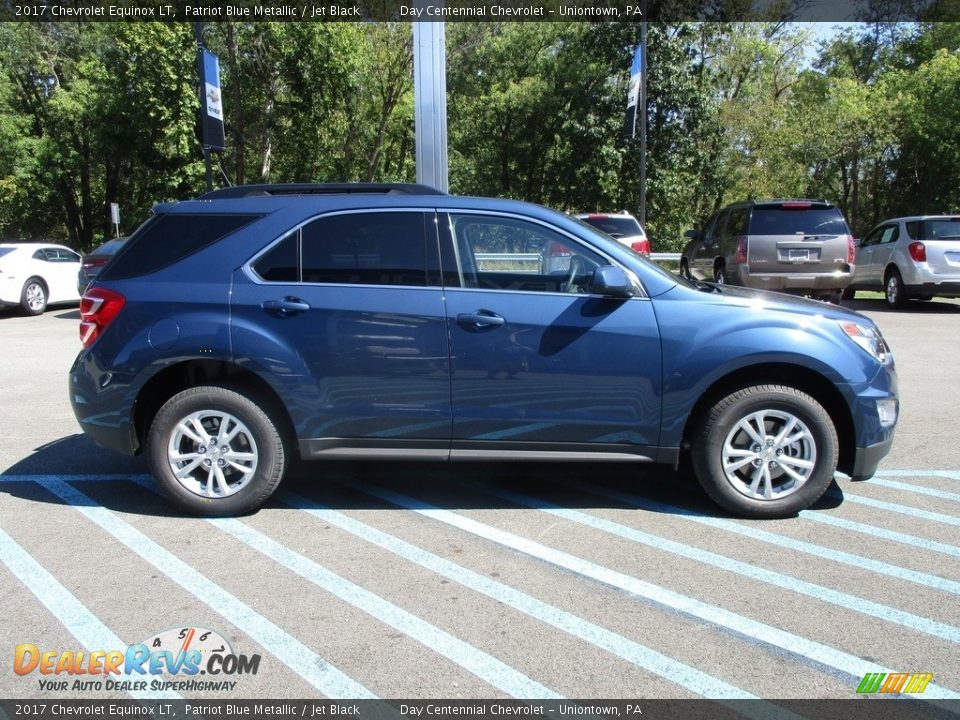2017 Chevrolet Equinox LT Patriot Blue Metallic / Jet Black Photo #7