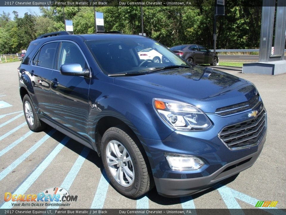 2017 Chevrolet Equinox LT Patriot Blue Metallic / Jet Black Photo #8