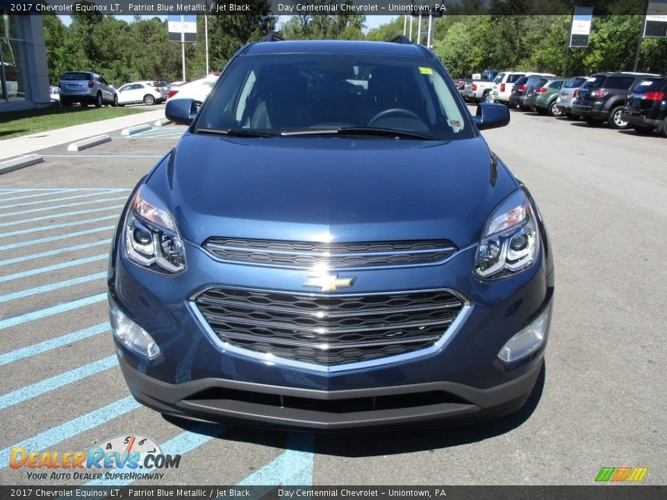 2017 Chevrolet Equinox LT Patriot Blue Metallic / Jet Black Photo #9