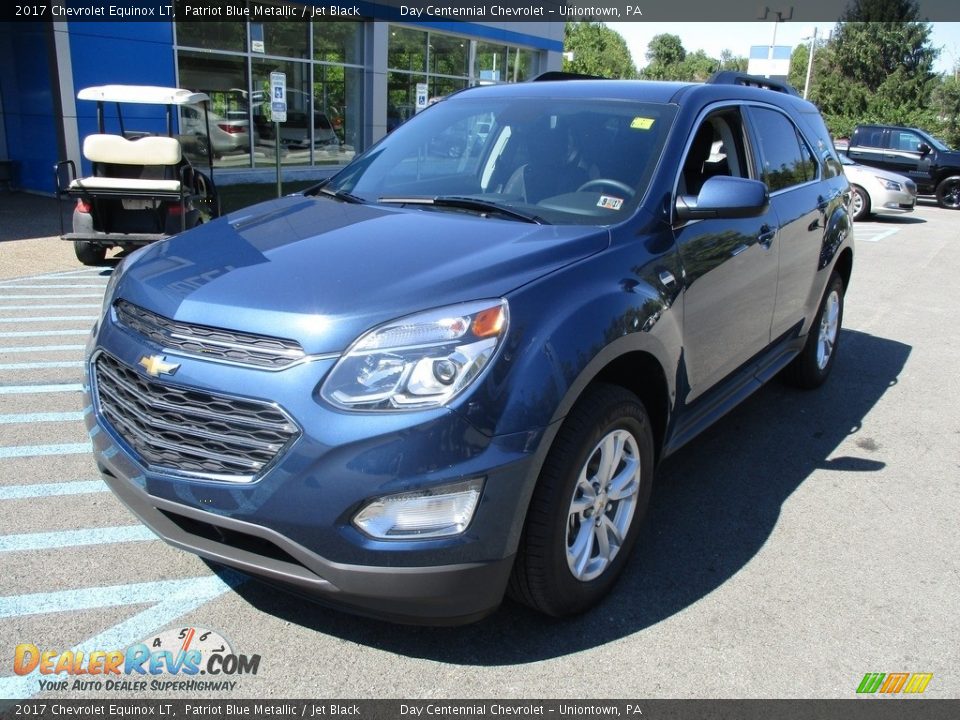 2017 Chevrolet Equinox LT Patriot Blue Metallic / Jet Black Photo #10