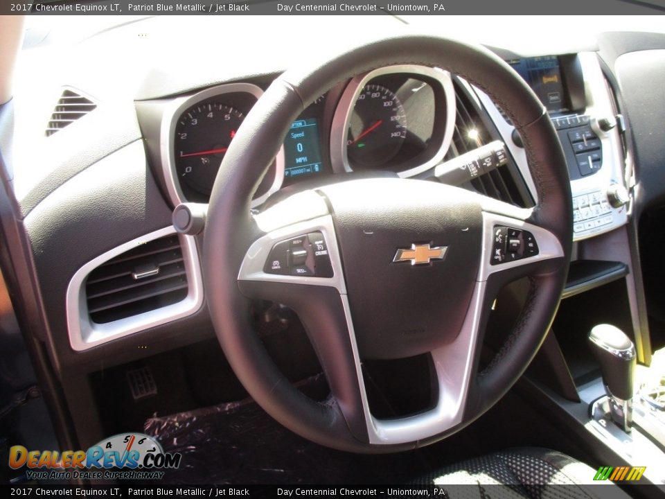 2017 Chevrolet Equinox LT Patriot Blue Metallic / Jet Black Photo #14