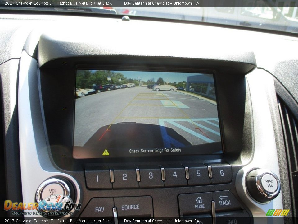 2017 Chevrolet Equinox LT Patriot Blue Metallic / Jet Black Photo #17