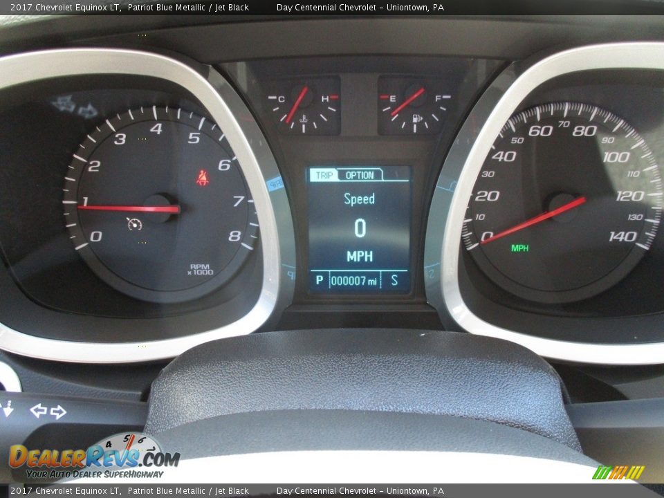 2017 Chevrolet Equinox LT Patriot Blue Metallic / Jet Black Photo #20