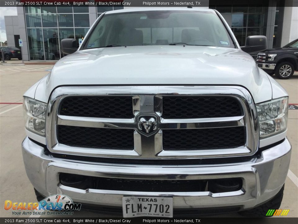 2013 Ram 2500 SLT Crew Cab 4x4 Bright White / Black/Diesel Gray Photo #1
