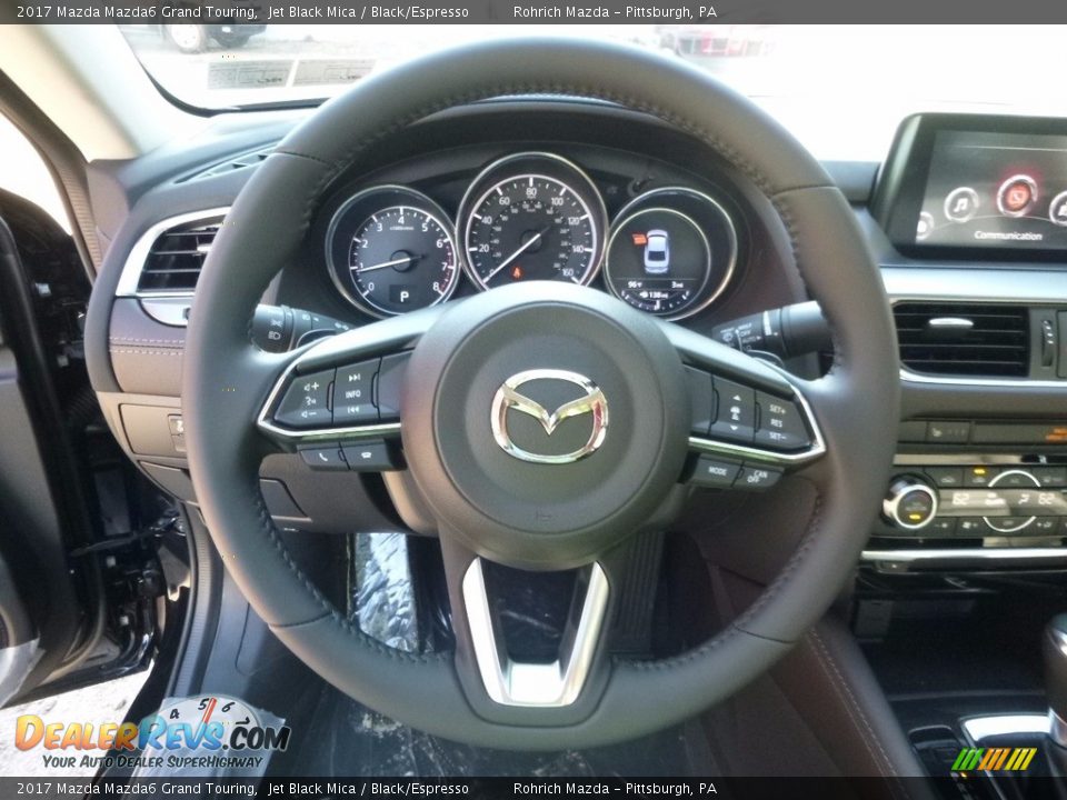 2017 Mazda Mazda6 Grand Touring Steering Wheel Photo #14