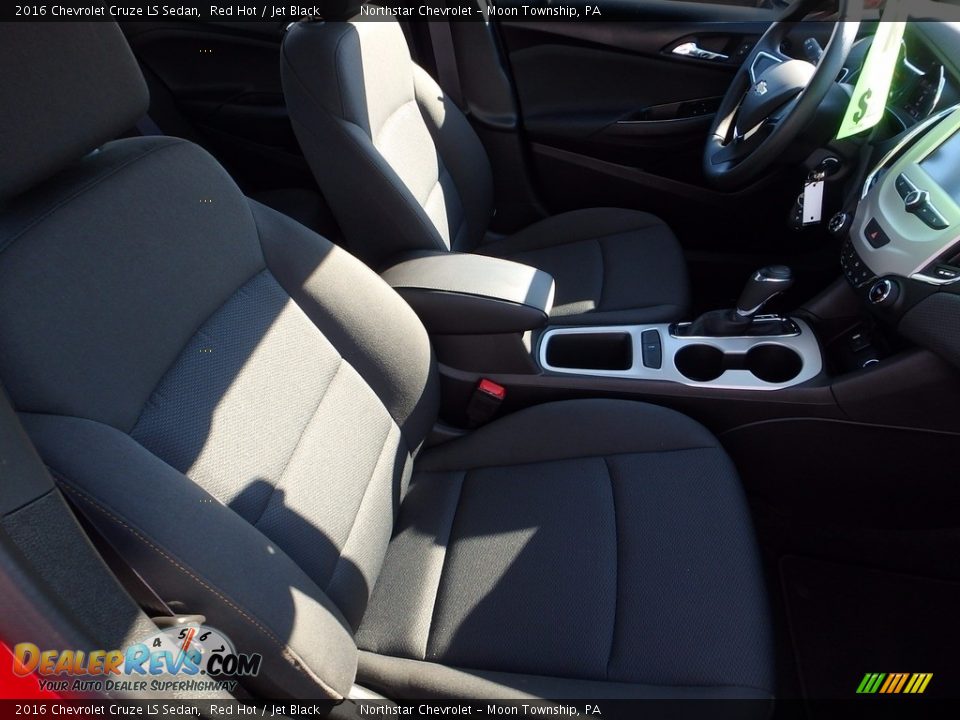 2016 Chevrolet Cruze LS Sedan Red Hot / Jet Black Photo #10