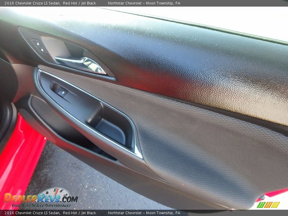 2016 Chevrolet Cruze LS Sedan Red Hot / Jet Black Photo #12