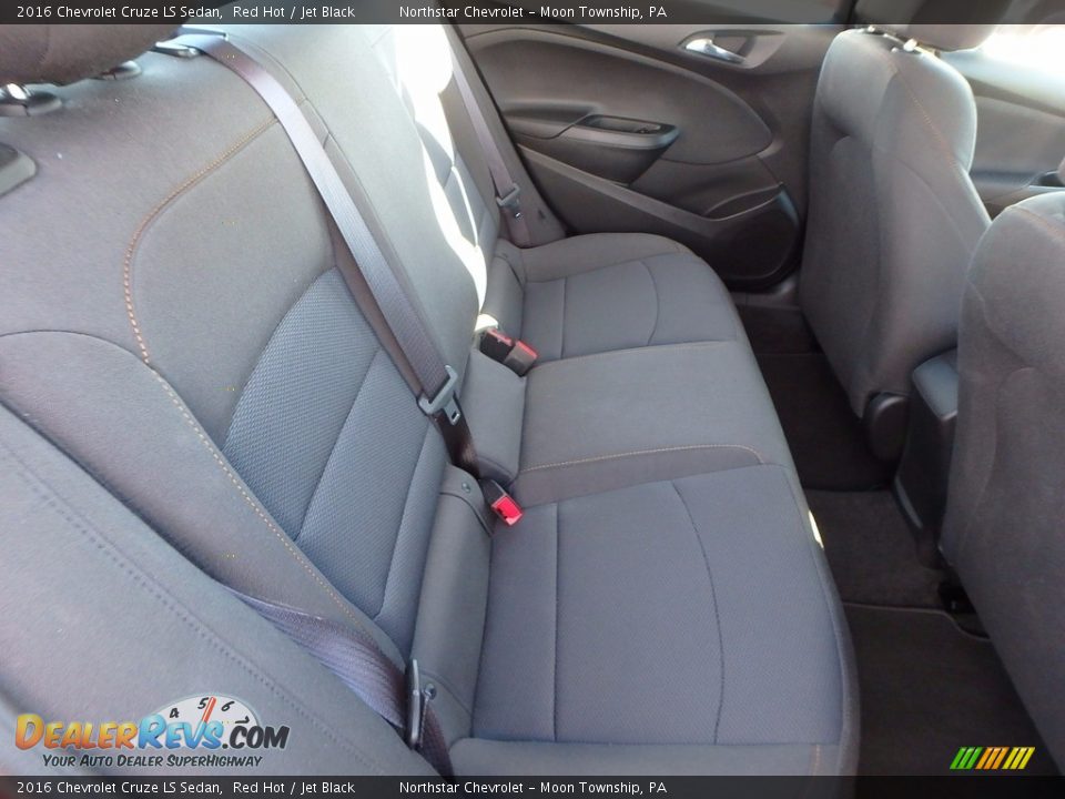 2016 Chevrolet Cruze LS Sedan Red Hot / Jet Black Photo #13
