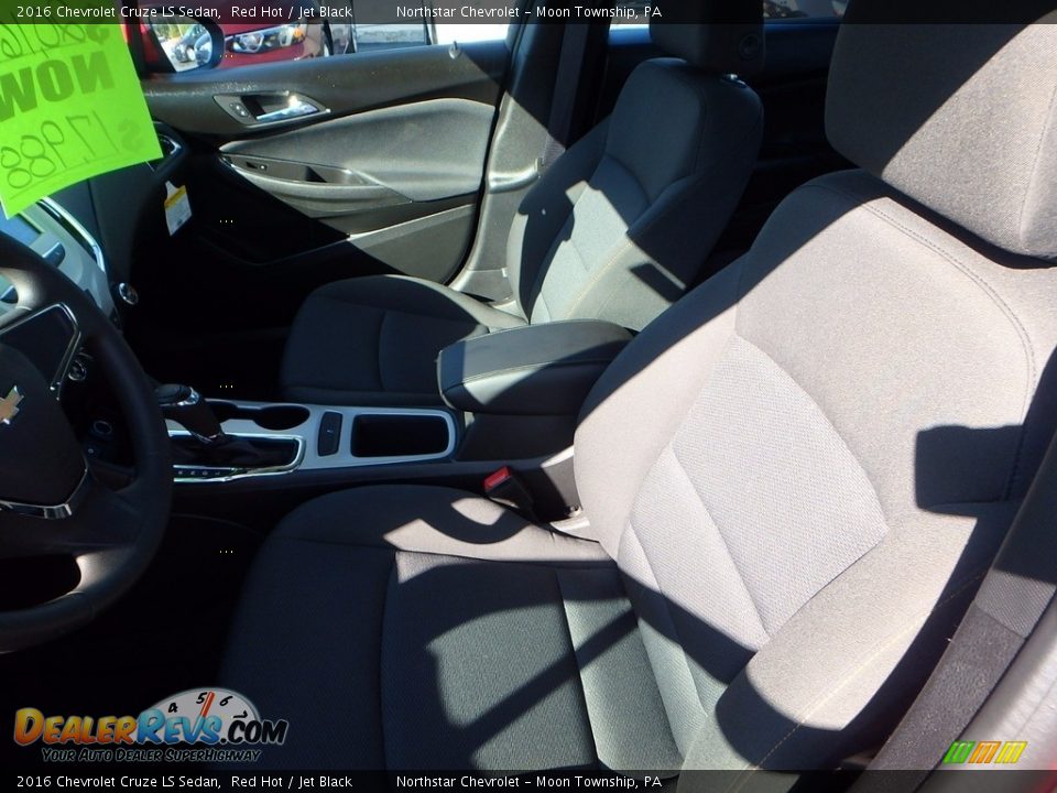 2016 Chevrolet Cruze LS Sedan Red Hot / Jet Black Photo #14