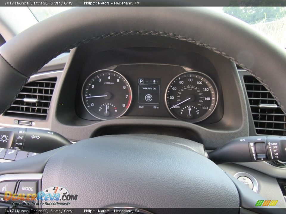 2017 Hyundai Elantra SE Silver / Gray Photo #31