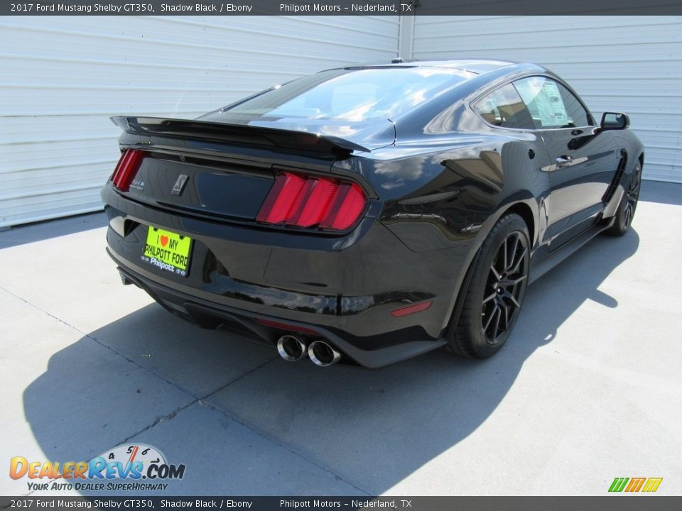 2017 Ford Mustang Shelby GT350 Shadow Black / Ebony Photo #4